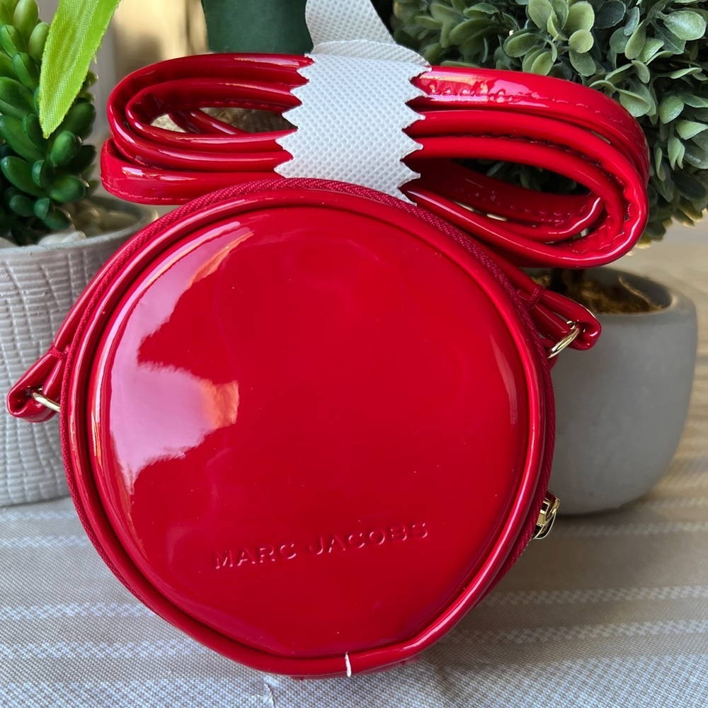 Marc Jacobs Mini Red Patent Leather Crossbody